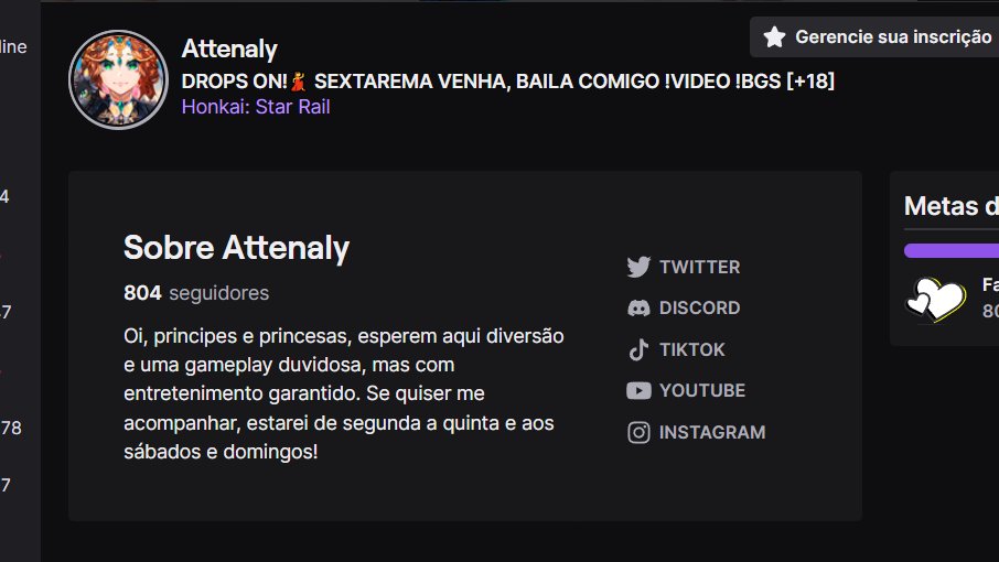 attenaly's tweet photo. outra meta batida <3 somos 800 seguidores de attena, muito obrigada!!!!!
#twitchstreamer #HonkaiStarRail #Attenaly https://t.co/200gvjc1AS