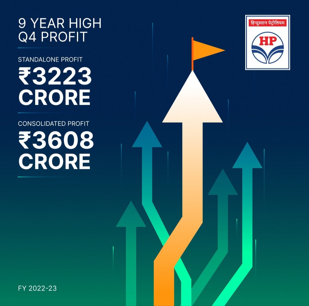Giving wheels to progress &amp; accelerating growth as part of our motto of #DeliveringHappiness our Q4 performance has grown-up significantly.
We will continue striving to push the boundaries further &amp; further.
<a href="/HardeepSPuri/">Hardeep Singh Puri</a> <a href="/Rameswar_Teli/">Rameswar Teli</a> <a href="/Secretary_MoPNG/">@Secretary_MoPNG</a>
#ResultsFY2223