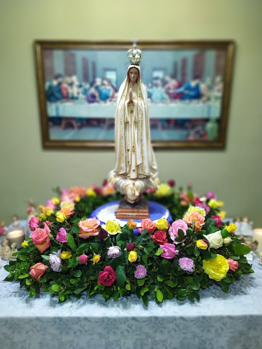 Our Lady of Fatima, pray to God for us!
#HappyFeastDay  #OurLadyOfFatima
#WYDLisbon2023
