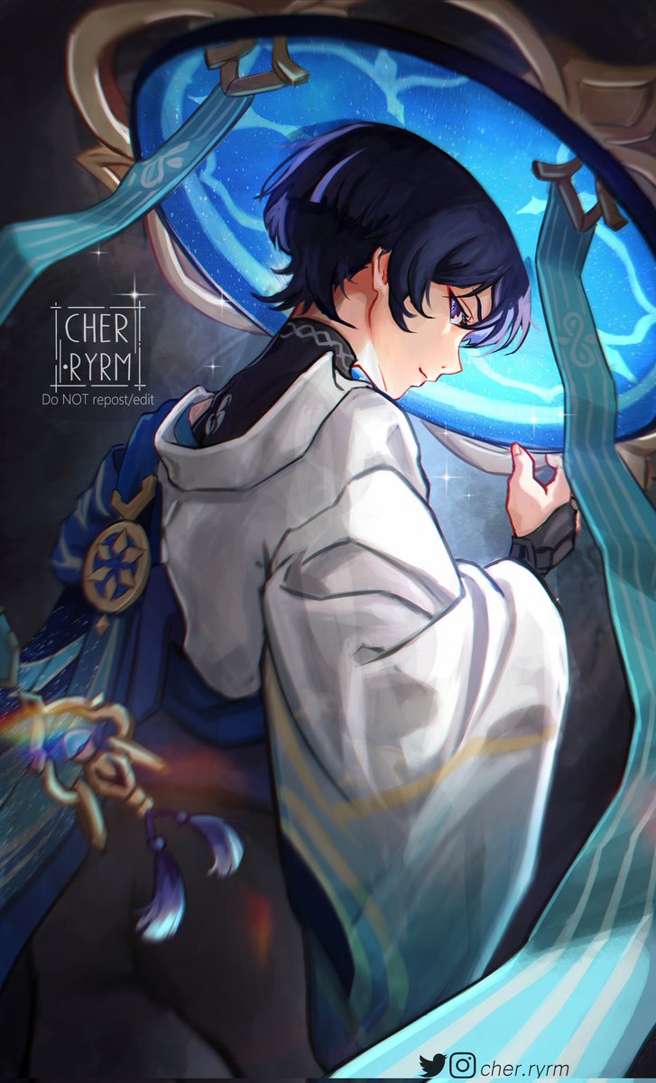 RyrmCher's tweet photo. QRT with you 💙 art✌️ https://t.co/abD8qHsCDX