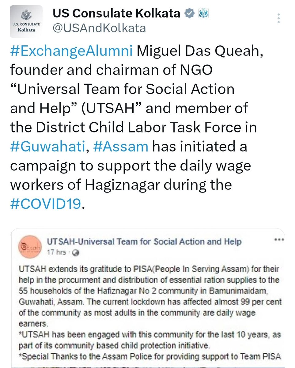 LegalLro's tweet photo. When Miguel Das' branding is done using #GeorgeSoros funds; You can see him getting endorsed with premium coverage from USA's ultra radical jihadi website #TwoCircles, leftist #FakeNews portals Wire, Tehelka n US Consulate!
Wonder how #CWC Assam appointment him as support person! https://t.co/Z60Y97ykGI