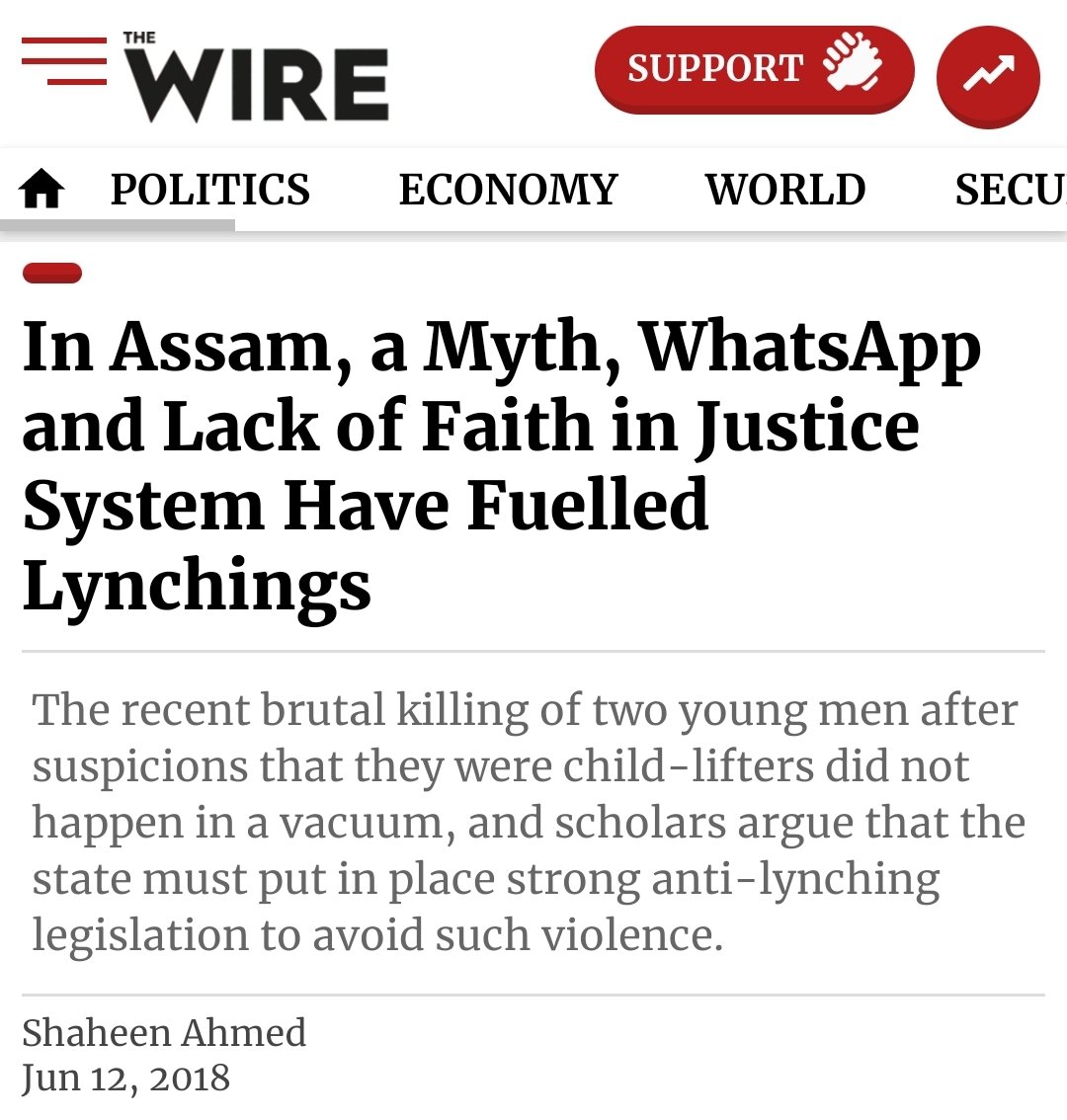 LegalLro's tweet photo. When Miguel Das' branding is done using #GeorgeSoros funds; You can see him getting endorsed with premium coverage from USA's ultra radical jihadi website #TwoCircles, leftist #FakeNews portals Wire, Tehelka n US Consulate!
Wonder how #CWC Assam appointment him as support person! https://t.co/OVigw1KJLT