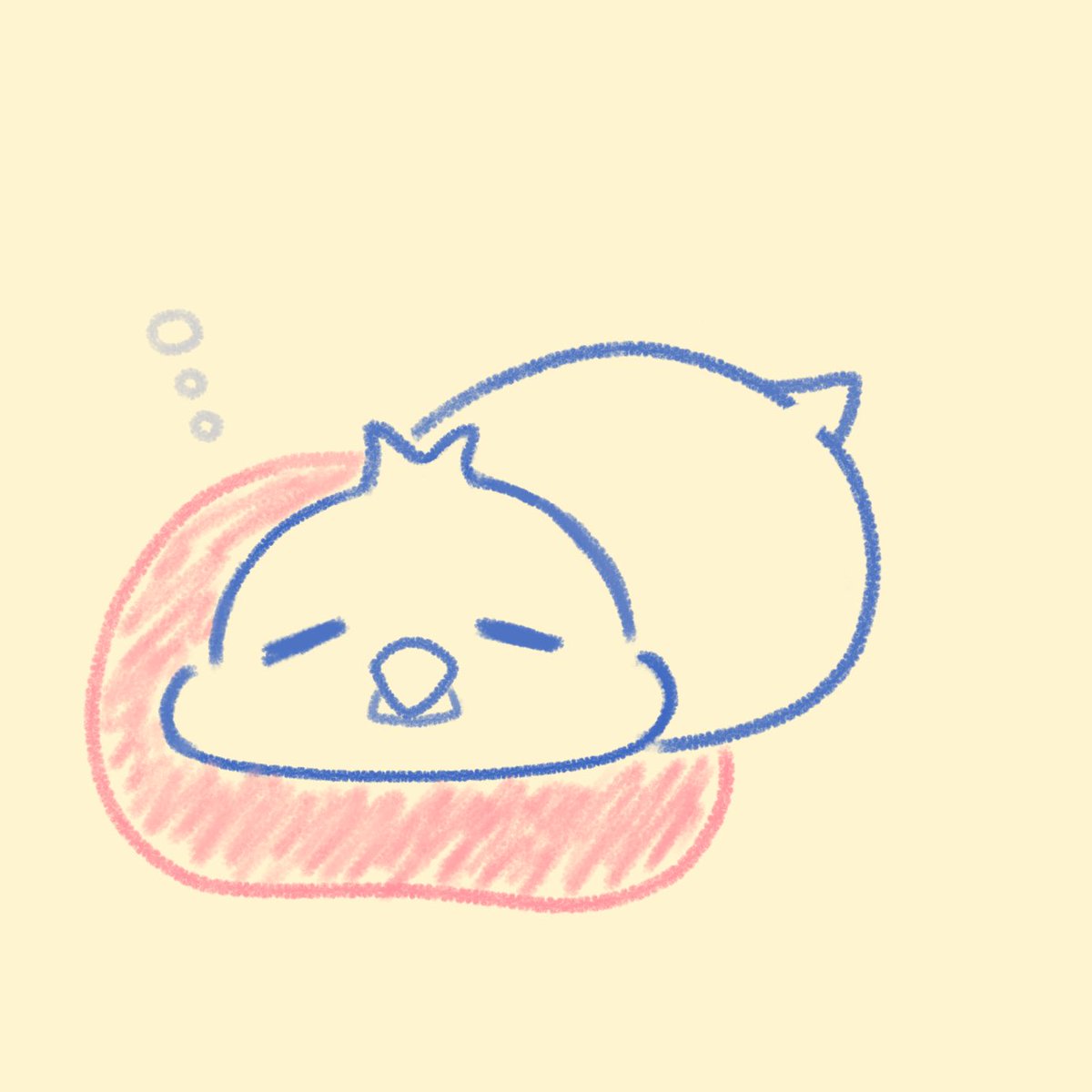 雨の日はなんだか眠くなる｡o○