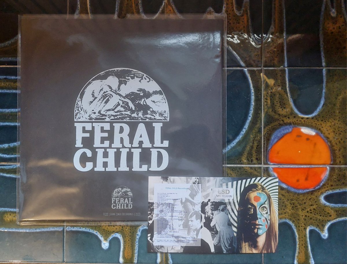 2 new releases on Feral Child for next week; mailout tomorrow (Sun 14|5); a reissue of the legendary 1982 EMS Synthi flexi w/inserts galore, stickers, beer mat, @2020sonicboom sleevenotes etc + Kosmik Sun LP (Crypt Witch side project). All ORDERING DETAILS tomorrow....