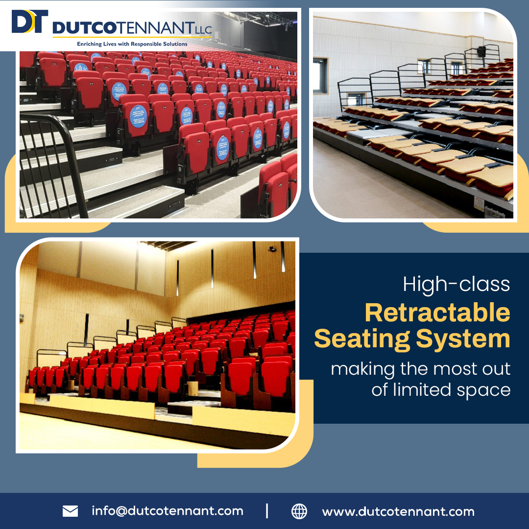 Dutcotennant's tweet photo. Introducing our amazing 𝗥𝗲𝘁𝗿𝗮𝗰𝘁𝗮𝗯𝗹𝗲 𝗦𝗲𝗮𝘁𝗶𝗻𝗴 𝗦𝘆𝘀𝘁𝗲𝗺. Whether you're running an event space or any other venue with limited space, this innovative #seatingsystem is an ideal choice for you.
Visit at https://t.co/dgnfxeuYrL
#seatingsolutions #DutcoTennantLLC https://t.co/DaEzRREOPz