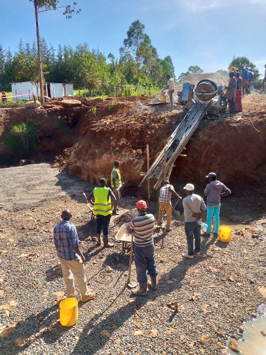 HonAbrahamKirwa's tweet photo. This is Kapng'anio Bridge along Kaiboi - Salient - Turbo road. The work pace is steady and we expect to be completed soon. I am determined to render services to my great people of Mosop as pledged during the campaigns. #Service_delivery https://t.co/0YVBdQdw1m