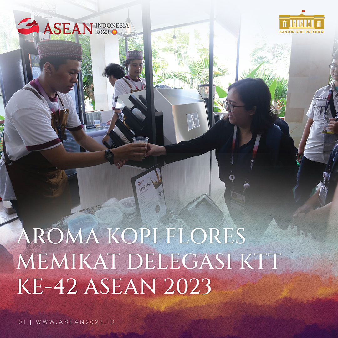 #TuandanPuan, delegasi dan panitia penyelenggara Konferensi Tingkat Tinggi (KTT) ke-42 ASEAN 2023 dari berbagai negara menyerbu sejumlah objek wisata, termasuk pusat-pusat penjualan suvenir di Labuan Bajo, Kabupaten Manggarai Barat, Provinsi NTT).

#ASEAN2023 #KSP