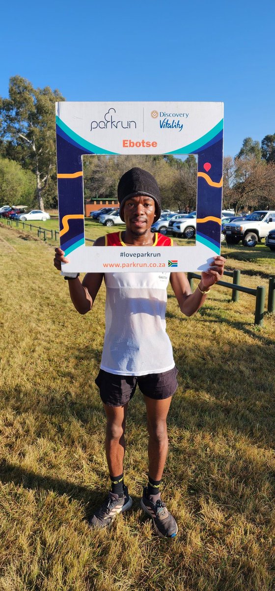 Well done to Mpumelelo Mokoena for setting records at #Ebotseparkrun with a time of 17:01 ! #loveparkrun
