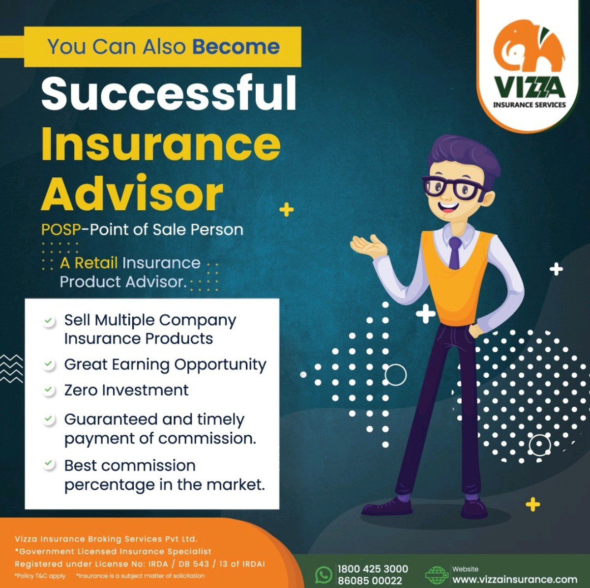 VizzaInsurance's tweet photo. Vizza Insurance Broking Services
Earn From Home...
Become a Insurance Advisor (POS)...
https://t.co/F32ZZv5zr5
#vizza #insurance #Vizzainsurance #pos #posinsurance #posinsuranceagent #insuranceagent #insurance #insurancebroking #lifeinsurance #terminsurance #lifeterminsurance https://t.co/Wadl9Lgkk6