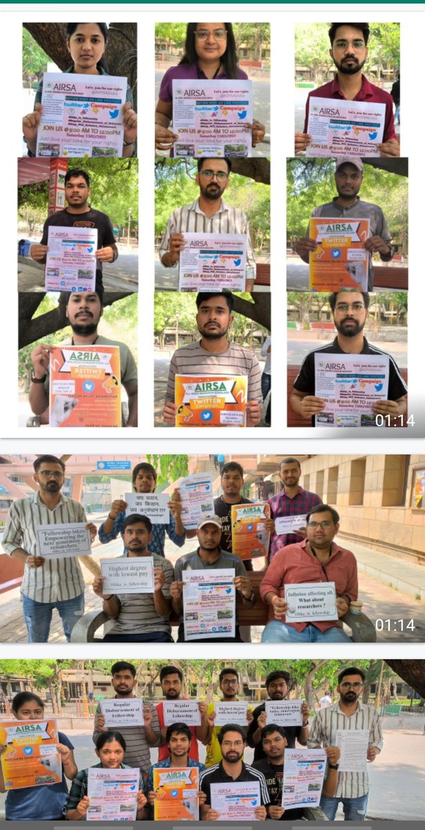 AIRSAIndia's tweet photo. @IndiaDST @DrJitendraSingh @srivaric @guptaakhilesh63 @TimesNow @DanitaYadav We stand United with research scholars at IIT Delhi. We demand fair compensation against inflation in the last four years. @iitdelhi
#Hike_in_fellowship
#Stop_PhD_Scholars_Harassment
#Regular_Disbursement_of_fellowship
@AIRSAIndia
@PMOIndia
@IndiaDST
@dpradhanbjp @DanitaYadav https://t.co/SImZjFMgUm