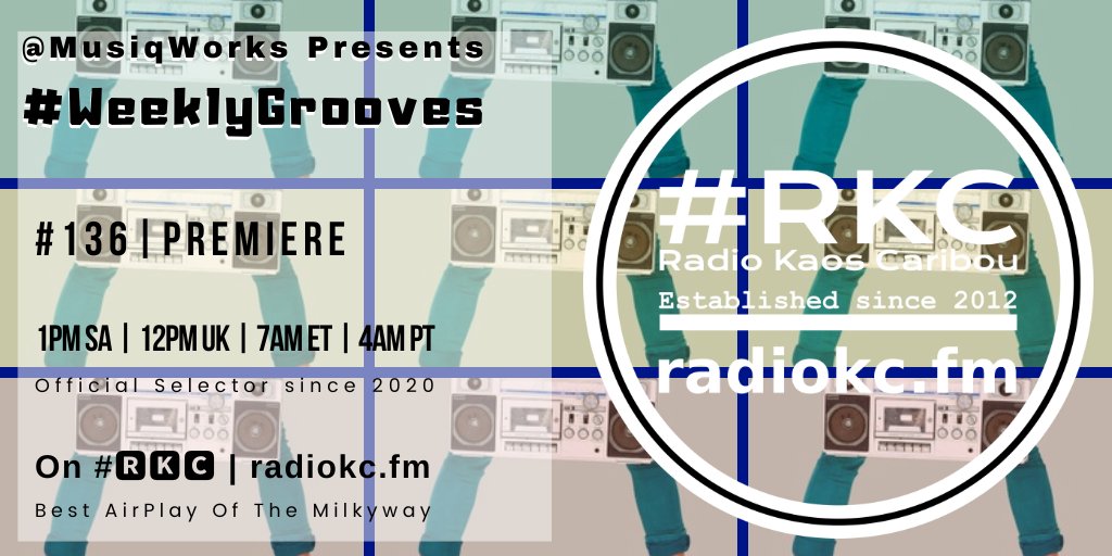 #π₯ππ (@radiokc) on Twitter photo TODAY
π12PM UKβͺ7AM ETβͺ4AM PT
#WeeklyGrooves #136 PREMIERE
by <a href="/MusiqWorks/">#MusicFanRadio</a>
β¬οΈDetailsβ¬οΈ
π fb.com/RadioKC/posts/β¦
π» #ππ
Ίπ
² featuring
<a href="/TshepoKaleido/">TenacityAlbumOutNow</a> β <a href="/DJ_Buhle/">LAY β’ LookAtYou π«</a> β <a href="/thabanimag47/">Coke straw</a> β <a href="/Academicdeep/">Academic Deep</a> β <a href="/Ka_Skye/">Karina Skye Barros</a> x <a href="/HouseVillains/">HouseVillains</a>
.../... TODAY
π12PM UKβͺ7AM ETβͺ4AM PT
#WeeklyGrooves #136 PREMIERE
by <a href="/MusiqWorks/">#MusicFanRadio</a>
β¬οΈDetailsβ¬οΈ
π fb.com/RadioKC/posts/β¦
π» #ππ
Ίπ
² featuring
<a href="/TshepoKaleido/">TenacityAlbumOutNow</a> β <a href="/DJ_Buhle/">LAY β’ LookAtYou π«</a> β <a href="/thabanimag47/">Coke straw</a> β <a href="/Academicdeep/">Academic Deep</a> β <a href="/Ka_Skye/">Karina Skye Barros</a> x <a href="/HouseVillains/">HouseVillains</a>
.../...
