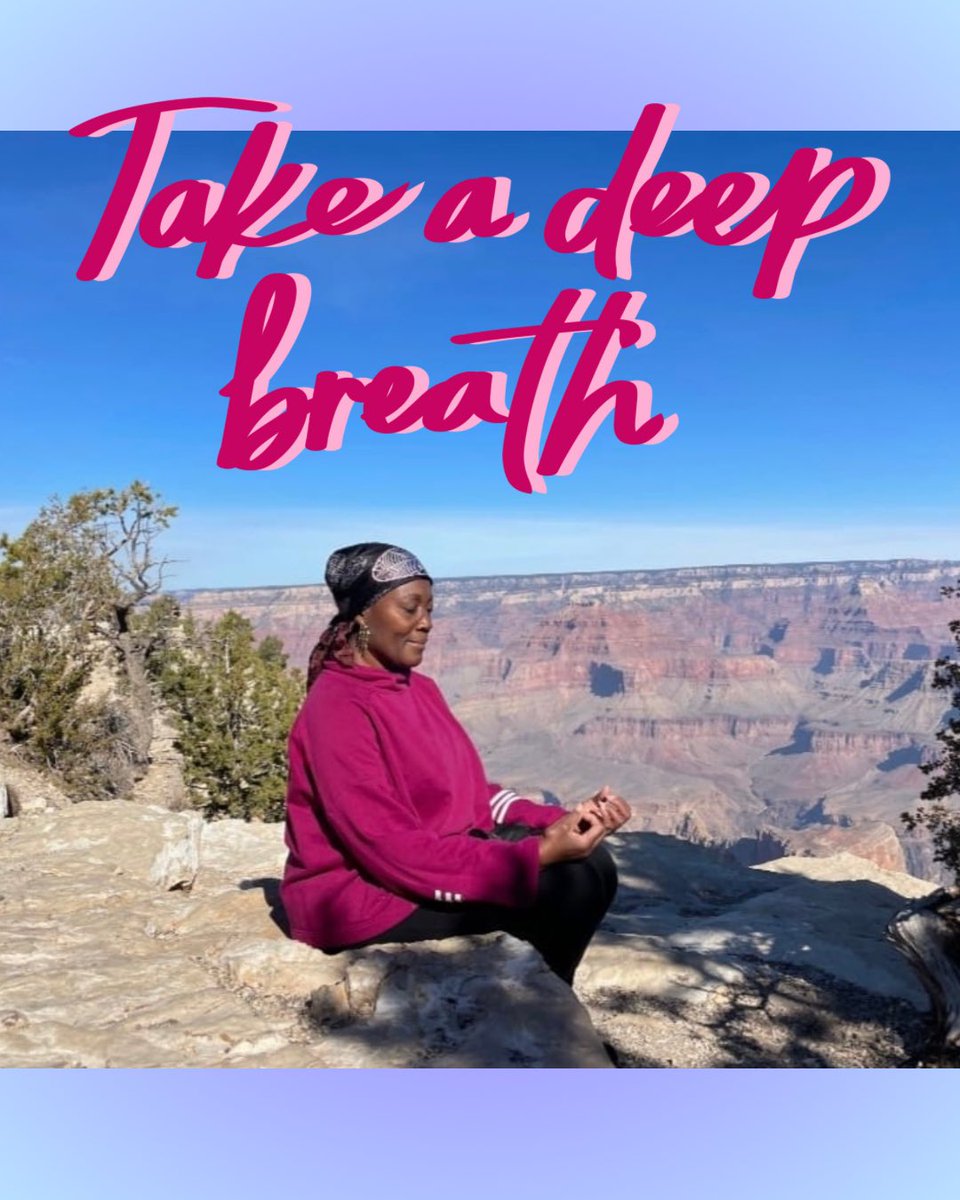 akuyoegraham's tweet photo. Take a moment to BREATHE... Flashback to my trip the the Grand Canyon 🌄💫💭 #MamaAkuyoe #Thriving https://t.co/m902O4YLnp