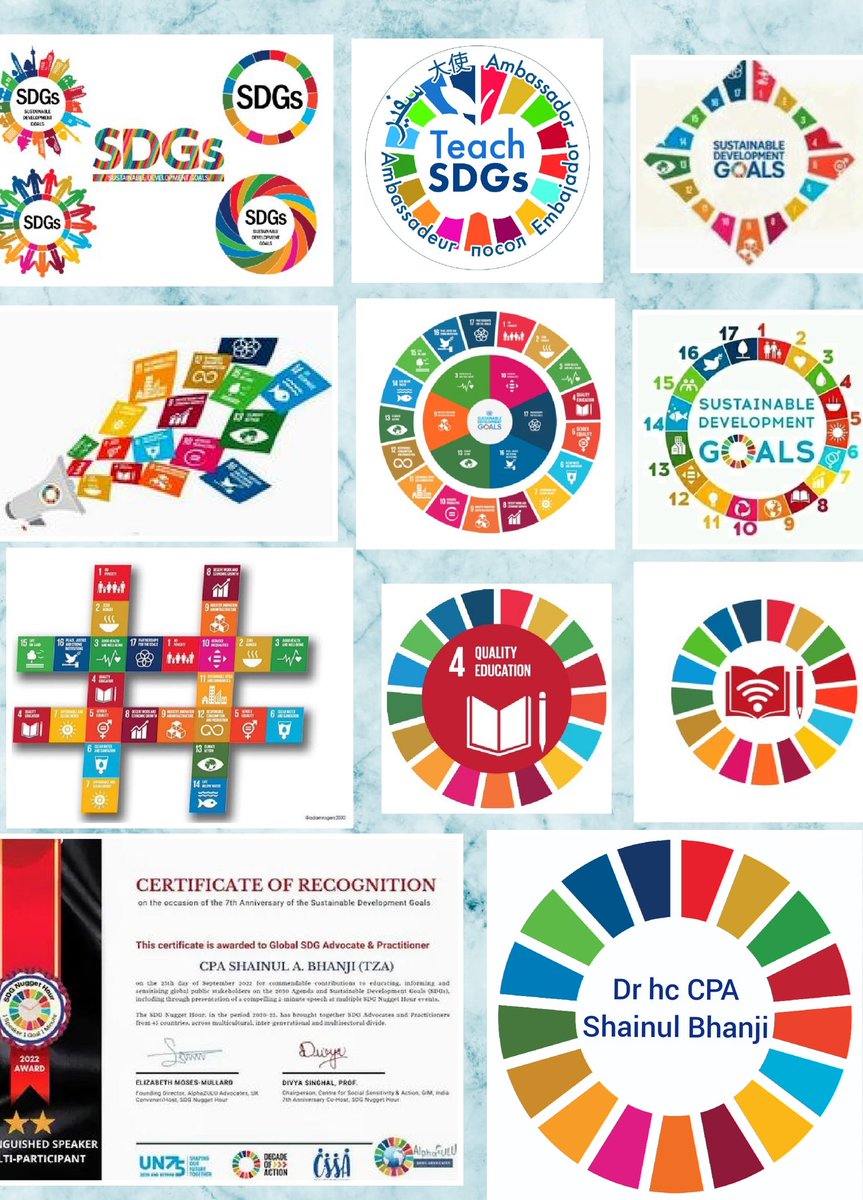 #TeachSDGsAmbassadors
#SDGsPractioners #SDGsWarriors #SDGsAmbassadors
Let's all write innumerous #SDGsNuggets on social media and regularly post new ones to create #SDGsAwareness. We only have seven years left to reach #2030goals and we are all globally far behind.