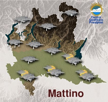 astrogeo_va's tweet photo. Meteo di oggi: generalmente molto nuvoloso seppur con momentanee schiarite specie in pianura. A tratti alcuni rovesci, possibili ovunque ma più probabili sulla fascia alpina, prealpina e pedemontana in estensione in serata e nella notte. https://t.co/SlysPG8Iz8