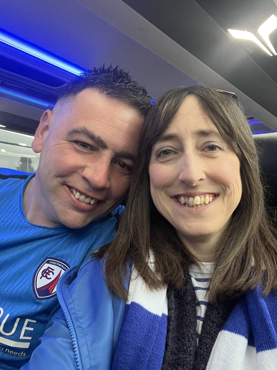 sja22682's tweet photo. Wembley bound.  Come on spireites @ChesterfieldFC  xx https://t.co/mSkDTOOG4A