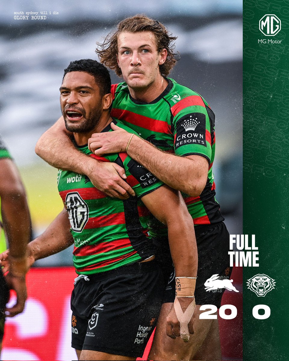 bunnies1509's tweet photo. Not pretty but keeping Tigers scoreless.. Bonus.. Glory Glory boys #GoRabbitohs #TopoftheLadder #6inaRow https://t.co/HBwp5GzCcz