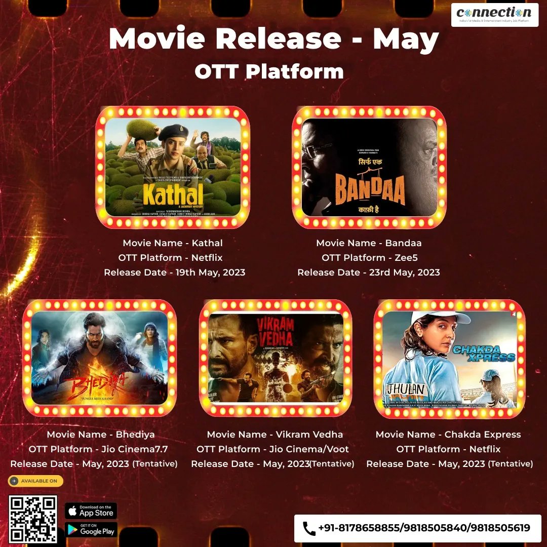 connectionwala's tweet photo. Experience the Best Movies, Anytime, Anywhere!
#MovieTimeAnywhere #TopStreamingFlicks #FilmStreamingNow #MustWatchMovies #CinemaAtYourFingertips #StreamYourFavoriteFilms #MovieMagicUnleashed
#FilmLoversUnite #BingeWatchDelights #StreamingSensation #connectionmedia https://t.co/4eqidElcCC