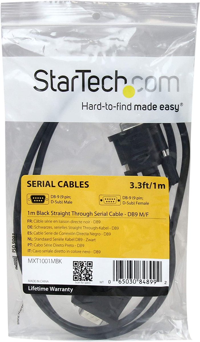 kanadianbest's tweet image. C$12.49 - #FreeShipping | Biggest sale of the season  StarTech.com Straight Through DB9 RS232 #StarTechcom       ?? canadianbestseller.com/?p=820887       #sharious  #canadianbestseller  #canada #usa #product #Balck  #Cable  #Extension  #Female  #Male  #MXT1001MBK .