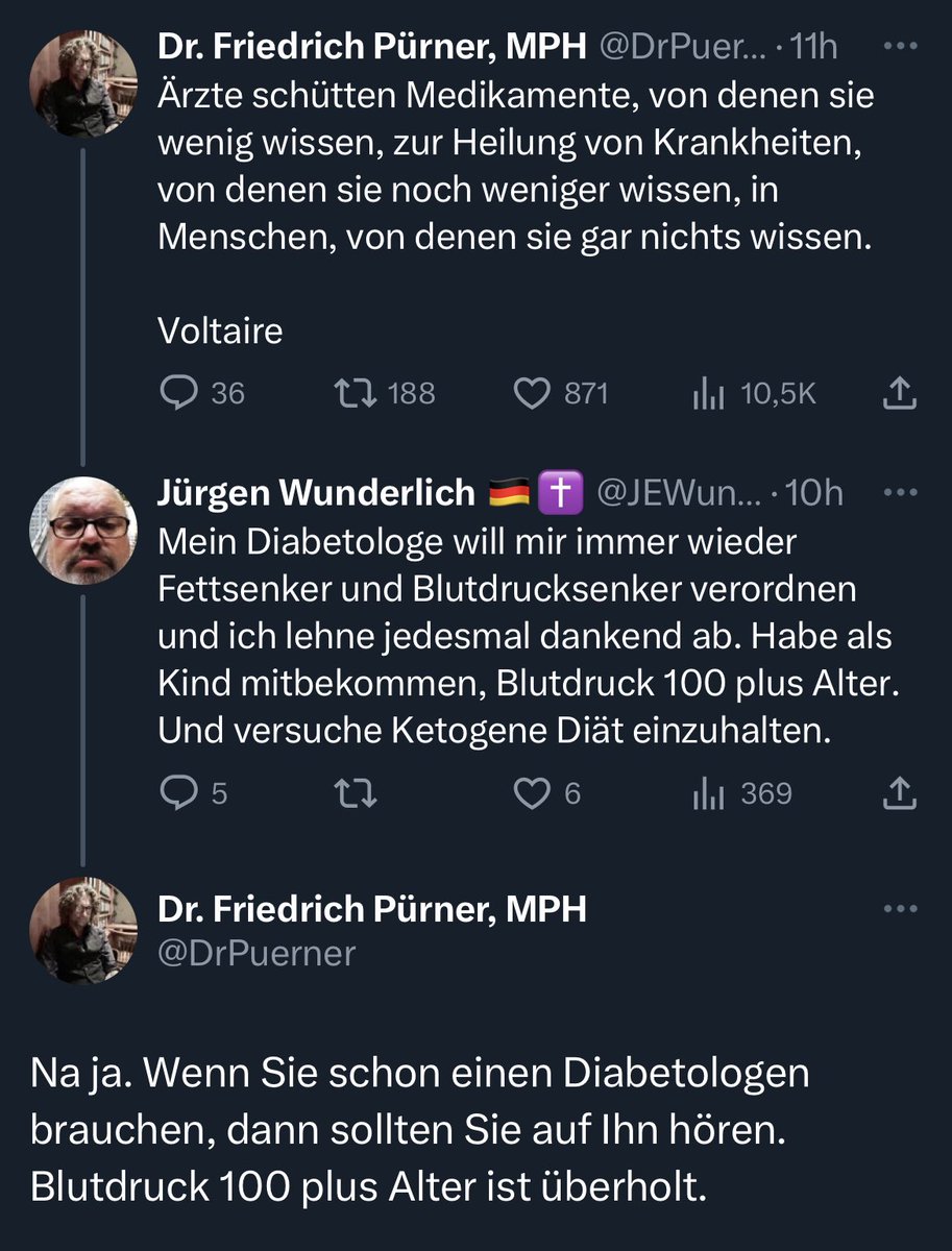 martin_84's tweet image. Erst schürt #Pürner jahrelang Misstrauen (auch im Eingangstweet) und wundert sich dann, dass Menschen Ärzten nicht mehr vertrauen.

Ja. Nun.
Also.
Öhm.