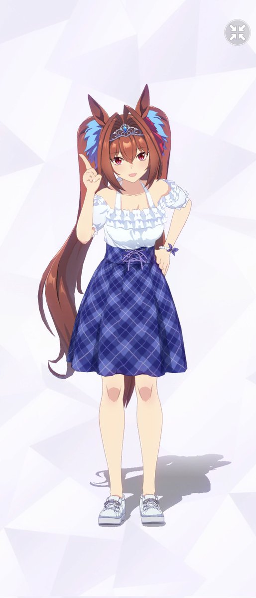 lunaticmonster @ammoradio1337 ダイワスカーレットの親愛度レベル11で