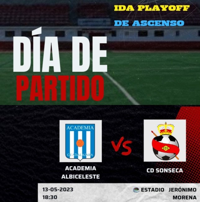 CDSonseca's tweet photo. 🔥 | 𝐃𝐈𝐀 𝐃𝐄 𝐏𝐀𝐑𝐓𝐈𝐃𝐎 📍

👉 | 𝐈𝐃𝐀 𝐏𝐋𝐀𝐘𝐎𝐅𝐅 𝐃𝐄 𝐀𝐒𝐂𝐄𝐍𝐒𝐎 𝗔 𝗣𝗥𝗘𝗙𝗘𝗥𝗘𝗡𝗧𝗘

🗓️ | 13 de mayo
🆚 | @Academia_Alb

⏰ | 18:30
🏟️ | 𝙅𝙚𝙧𝙤𝙣𝙞𝙢𝙤 𝙈𝙤𝙧𝙚𝙣𝙖 (Guadalajara)

ᴄᴏɴ ᴛᴏᴅᴏ ‼

🔴🔴🔴🔴🔴🔴

#AupaSonseca  #CDSonseca  #PorVolver https://t.co/FD4ko6TJLU