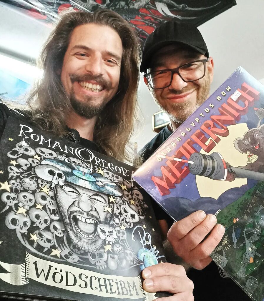 MetternichBand's tweet photo. Oidakalyptische Platten &amp; richtige Wödscheibn gibt's beim SchallplattenHannes in Hackerberg! Danke @romangregory_offiziell fia des leiwande Konzerterl gestern!

#vinyl #vinyladdict #vinylshop #vinylcollection #vinylcollection #vinylrecords #recordstore #vinylporn #vinylcommu… https://t.co/SnG927D4W9