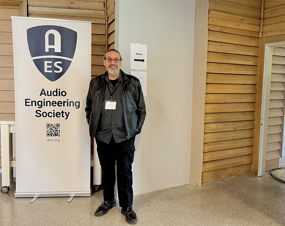 Ready for the (Sold-Out!) Audio Engineering Society (@AESorg) #AESEurope Convention. Aalto University, Espoo, Helsinki, Finland - May 13-15, 2023.
https://t.co/1TOgBC6KBq
#audioengineering #Audioproductdevelopment #audioinnovations #AudioStudents https://t.co/8YH6BJArLt