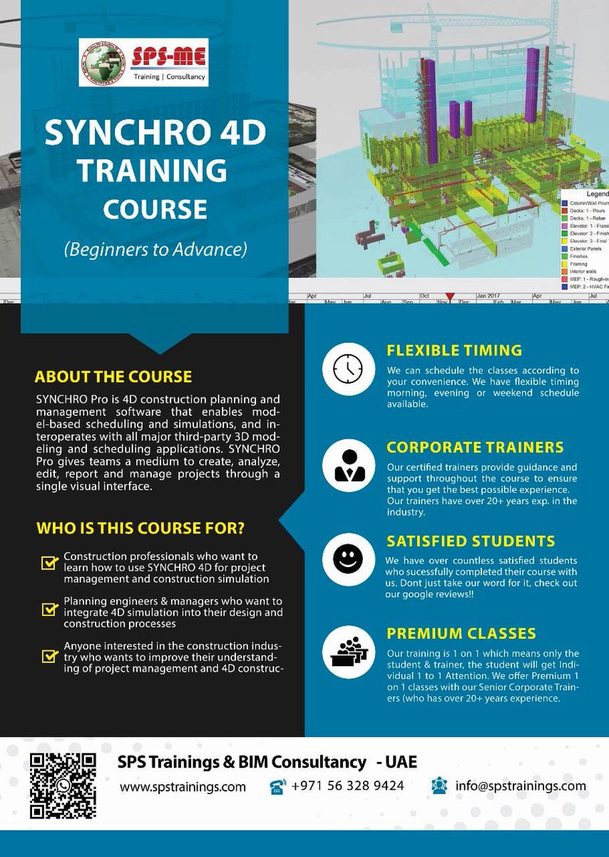 spstrainings.com
Other Courses:
#BEXEL #3D #4D #5D #6D #BIM #Autodesk #Inventor #Civil 3D #Fusion #Archicad #Architecture #Structure #Mep #BIM #5D #Cost #Estimation #Revit #Landscape #Architects #Revit #Dynamo #Python Script #Parametric #Modeling #Synchro Pro #4d