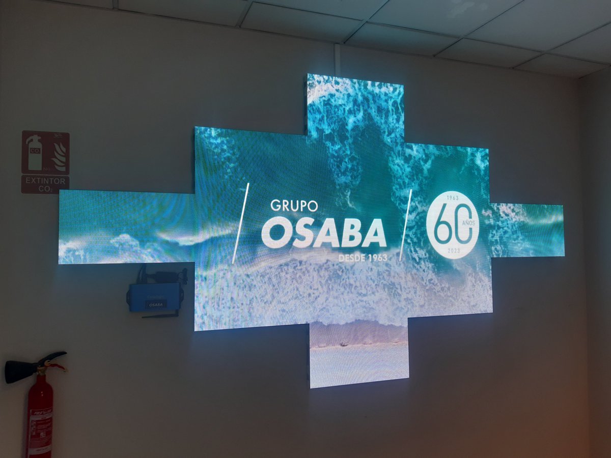 OsabaTech's tweet photo. SHOWROOM OSABA
¡60 años no se cumplen todos los días! soñando el futuro desde Grupo Osaba.
Hemos abierto un Showroom tecnológico hasta el 7 de julio. Disfruta de lo último en Cartelería Digital, Monitores Táctiles Interactivos, Comunicaciones Unificadas, Networking, Seguridad. https://t.co/mm1v6ZaOmu