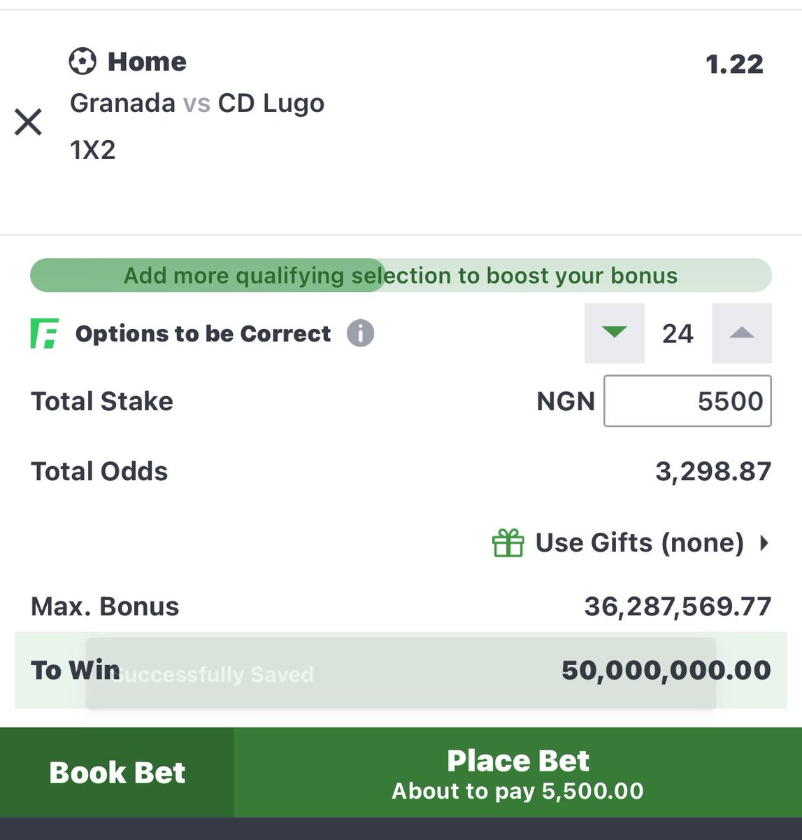 Brayforex's tweet photo. ⚽️ 5,500 to 50 million 

💥 3,300 odds  Code 👉 5B6525FC

Spent 10 hours to select the best teams to win today 💯💯💯💯

Flex and edit ✍️ https://t.co/2cNFmIl4fI