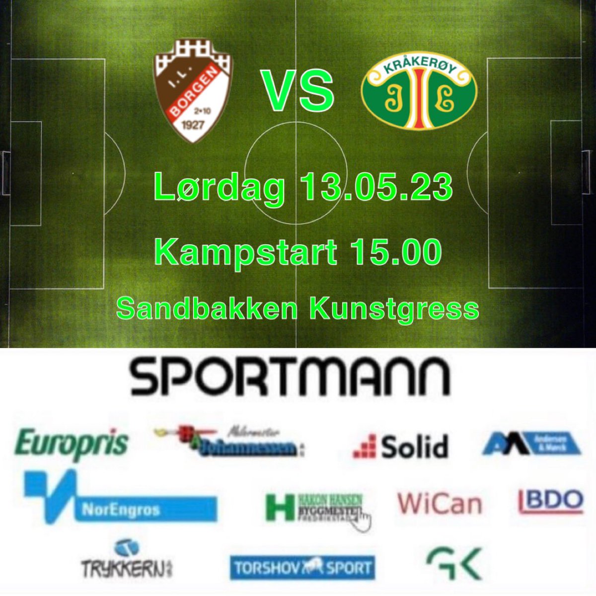 🤩 Kampdag 🤩

Guttane tar turen til Sandbakken i dag for å prøve å fortsette den gode formen på bortebane 🙌🏻

🏆 7. runde i Amedialigaen
🆚 Borgen IL
🕰️ 15.00
🏟️ Sandbakken Kunstgress

Ta turen og støtt guttane i jakten på nye poeng 🤍💚

#forzakil