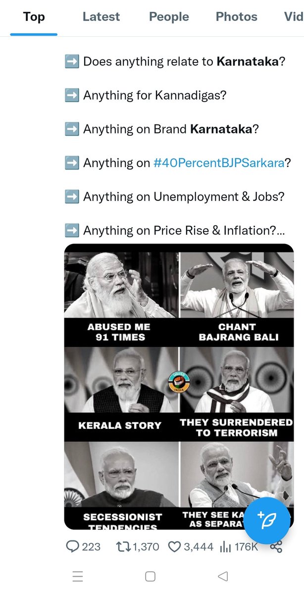 prashantksing's tweet photo. #unemployment #selfproud #blamegame Giving no corruption certificate if join BJP what people think ? Food for thought #BJP #BJP4Karnataka https://t.co/waT4zmsz5g