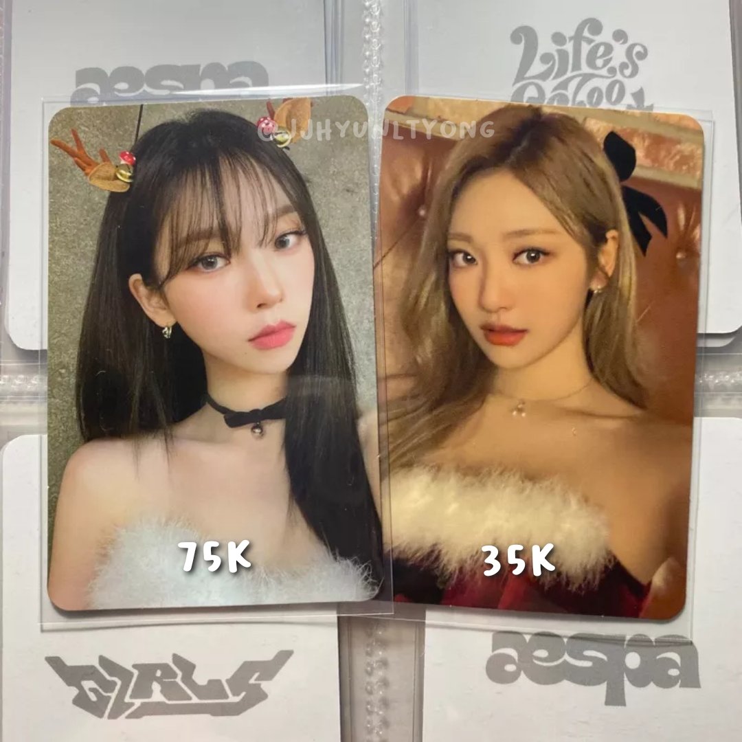 JJHYUNLTYONG's tweet photo. wts / want to sell lfb

— pc karina ningning pink christmas
💰 : on pict 

✅ include pack, exc adm 3,2%
✅ proof &amp; condi 
✅ keep event with dp
💌 dm for more details!

Link co : https://t.co/ggo2avDbfd

📍Pekanbaru https://t.co/8wgQr1Hyld