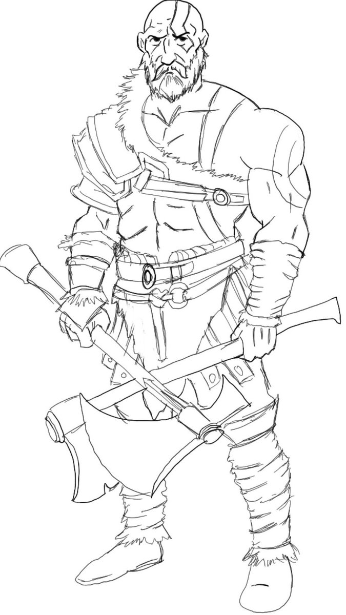 umangbhatt_dev's tweet photo. Don't be sorry, be better - Kratos
Excited to share my progress in learning to draw! Here's a sketch I just made. It may not be perfect, but practice makes progress. #learningtodraw #sketching #Kratos #GodofWar https://t.co/w4aspqAunF