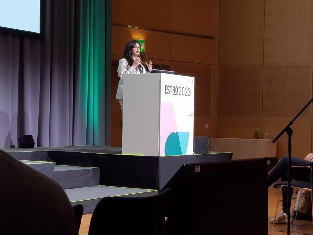Another great proffered paper from <a href="/AmerahAlshmrani/">Amerah Alshamrani</a> on Tumour-specific Innovations covering ‘Quantifying the benefits of online daily adaptation for MR-guided RT in cervical cancer’ 👏 

#ESTRO23