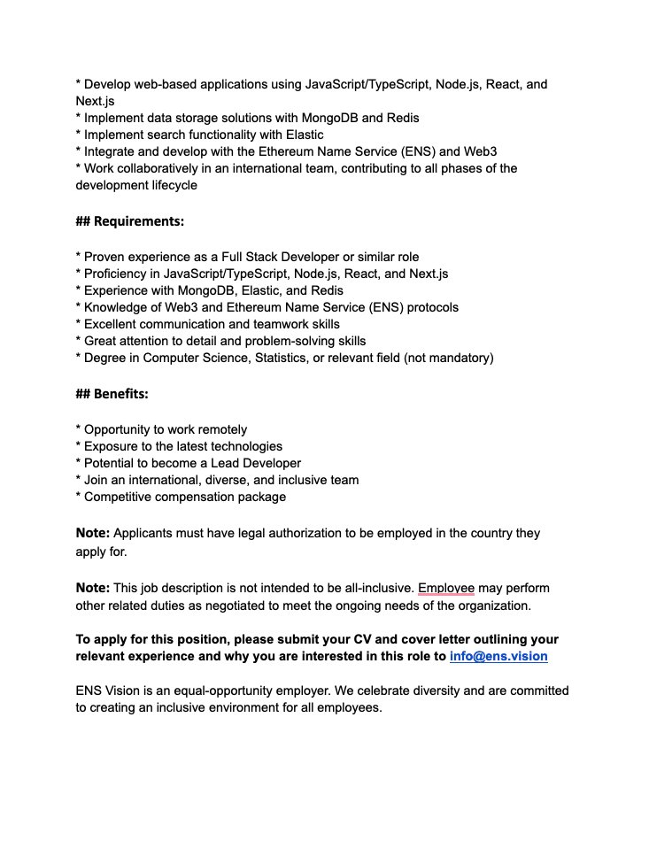 Job description👇
Excited to hear from you!🔥