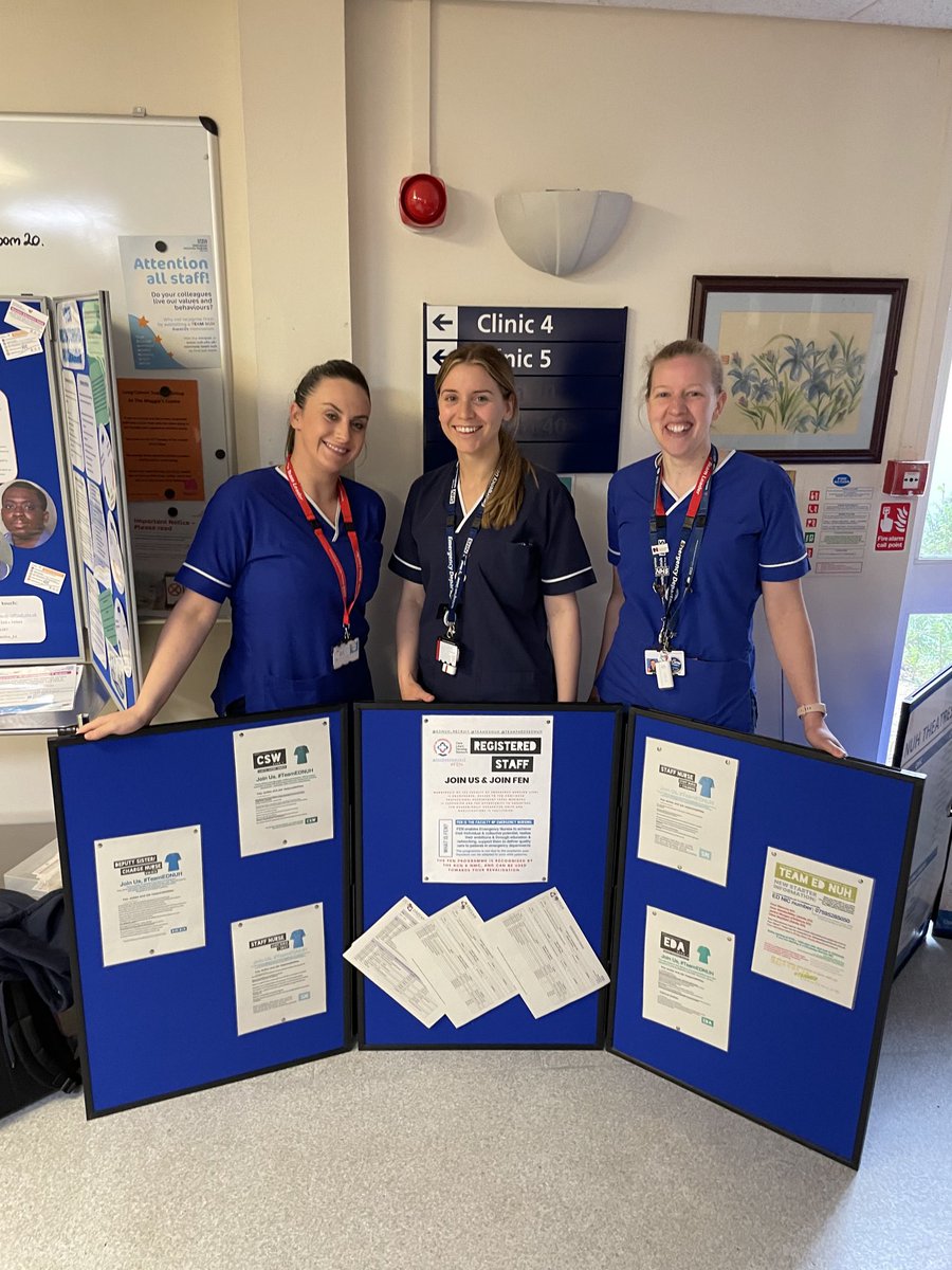 Team ED set up and ready for the recruitment event ⁦@EDNUH_wellbeing⁩ ⁦@teamEDnuh⁩ ⁦@ICERandRteam⁩ ⁦@malia616⁩ ⁦@DejongeSi⁩ ⁦@VictoriaFensome⁩ Good luck ladies!