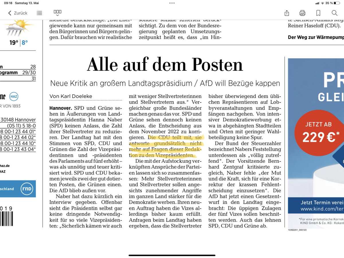 ⁦An solchen Reaktionen erkennt man guten, relevanten Journalismus. Weitermachen ⁦@soundgast⁩