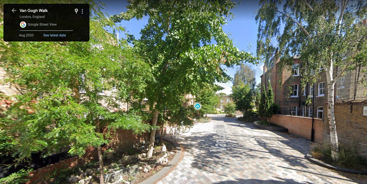the transformation of Van Gough Walk in Lambeth, courtesy of Google Streetview. pretty much any side street could look like this!