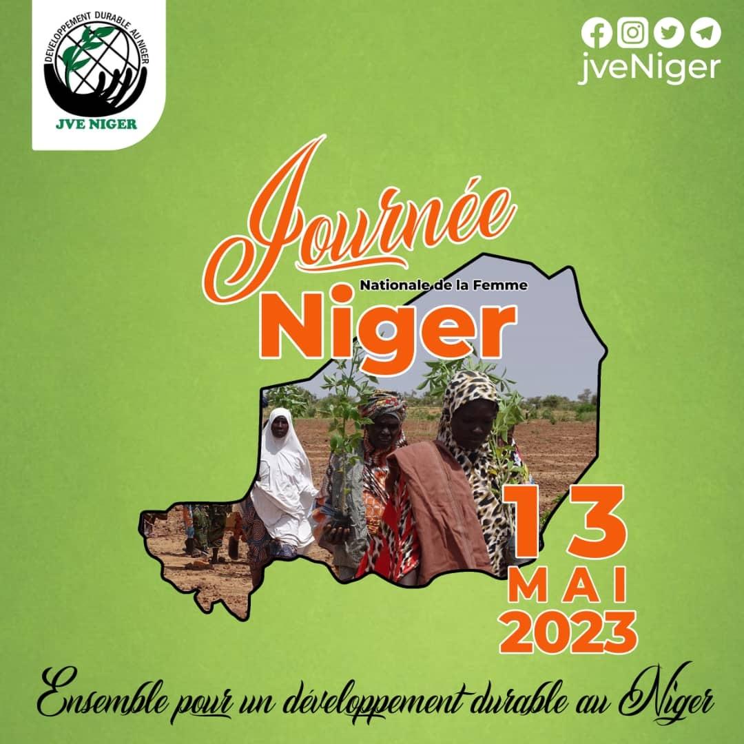 #JVE présente ses vœux de bonne célébration de la 32e anniversaire de la marche historique des femmes de mai 1991 est placée sous le thème « #femme et développement. #Niger
Ensemble pour le #genre