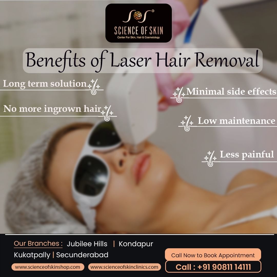 scienceofskin1's tweet photo. Get rid of unwanted hair with laser hair removal! Enjoy long-lasting results, precision &amp; convenience with this effective &amp; hassle-free solution.

Contact: 9081114111 

#LaserHairRemoval #HairFree #Skincare #lasertreatment #dermatology #acne #laserclinic #scienceofskinclinic https://t.co/WtekqynQwM