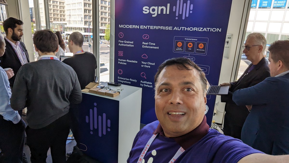 The SGNL team wrapped up another hectic EIC - #EIC2023! Four sessions and plenty of buzz at the booth. If you missed the demo, request one online at sgnl.ai!