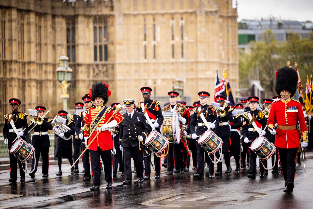 #throwback to last Saturday when 35 members of our Military Band led The Royal British Legion Standards and Cadet Forces Banners as part of the King’s Coronation. <a href="/ArmyCadetsUK/">Army Cadets UK</a> <a href="/JamesHFBlair/">Jimmy Blair</a> 

#coronation #kingscoronation #Coronation2023 #CoronationWeekend #wearedukies #doyrms