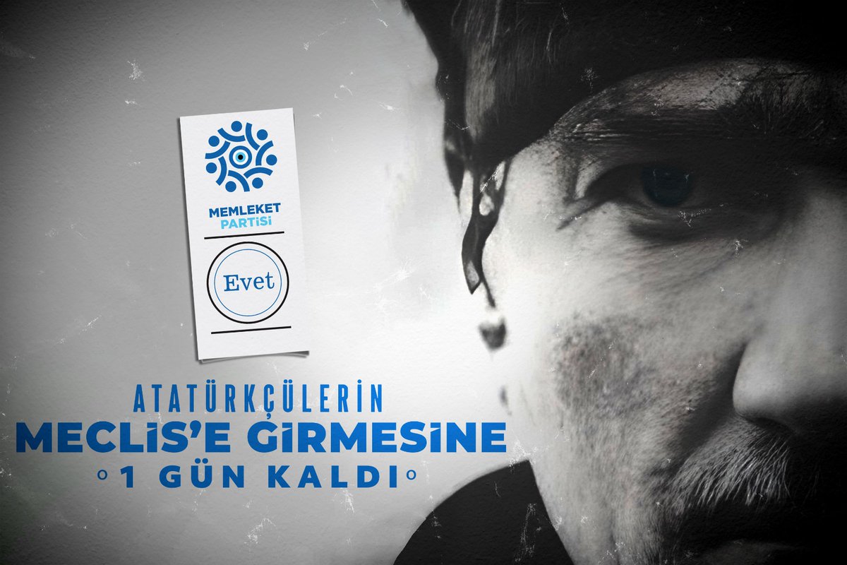 Atatürkçülerin Meclis'e girmesine 1 gün kaldı! #MemleketMeclise