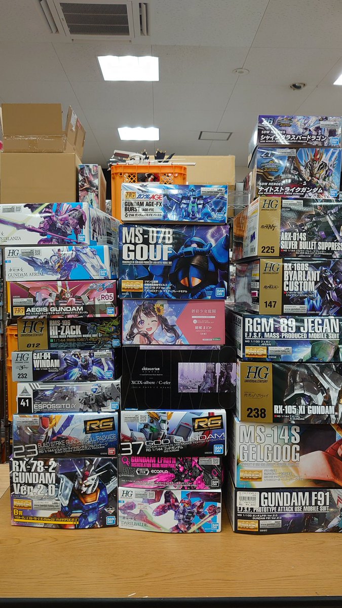 プラモデル買い取りました‼
準備でき次第、販売開始いたします。
来店できないお客様はこちらをチェック
ounodoukutsu.jp/shop_gunpla/pr…
#ガンダム #ガンプラ #プラモデル #完成品 #コトブキヤ #王の洞窟