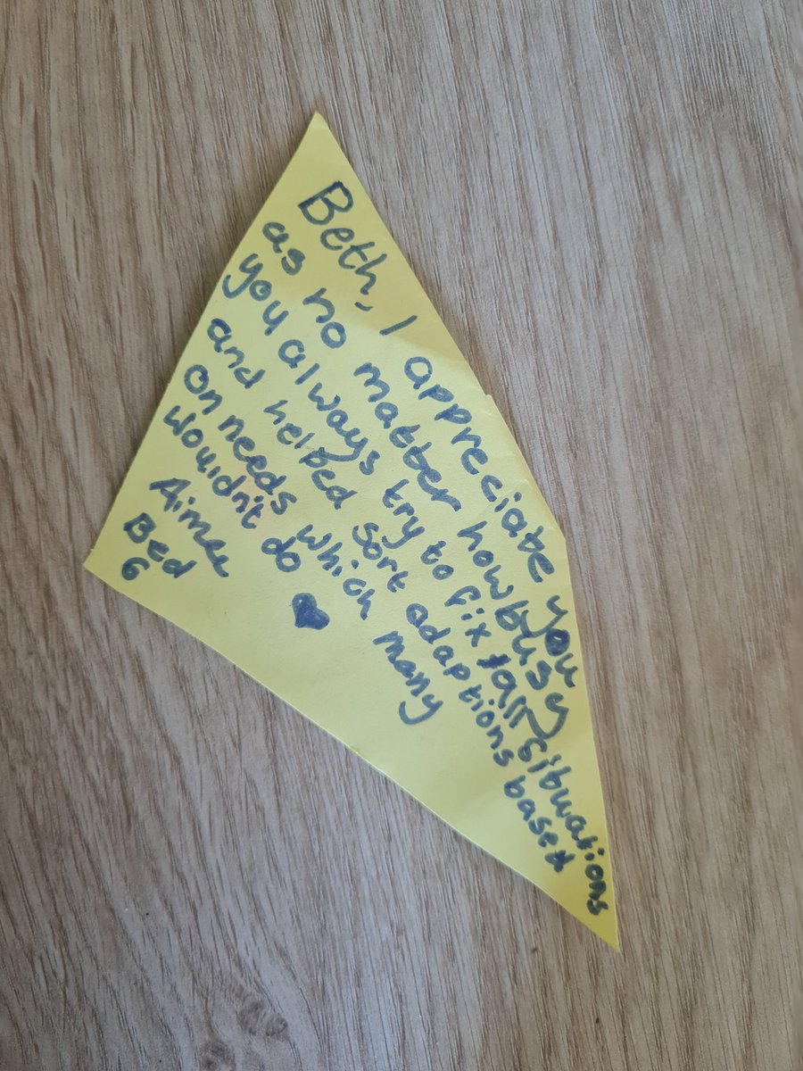 WardL7NCA's tweet photo. Part 2.. 

Sharing the kind words and work from one of our lovely patients, helping to make yesterday more special for our staff 💙

Thank you!

(Consent gained to share pictures)

@SalfordCO_NHS 
@NCAlliance_NHS https://t.co/XXg8NFVUHx