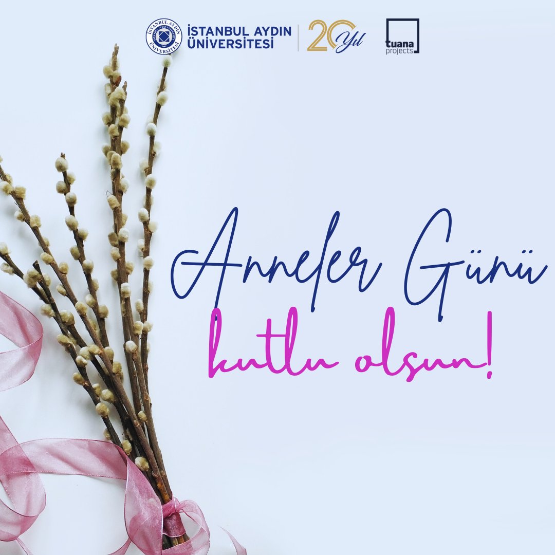 📢Anneler Günü kutlu olsun! Tüm anneleri sevgiyle kucaklıyoruz...🎉🌻 @IAUKampus @TuanaProjects #annelergünü #annelergunu #anne #süreklieğitim #süreklieğitimmerkezi #tuanaprojects #istanbulaydınüniversitesi