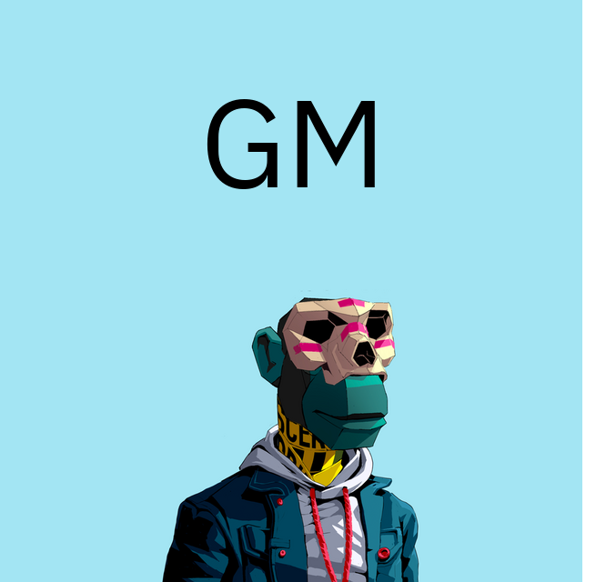 Gm                     🫡

Enjoy The Weekend

Stay Blessed 

🙏💜🙌

#NFT