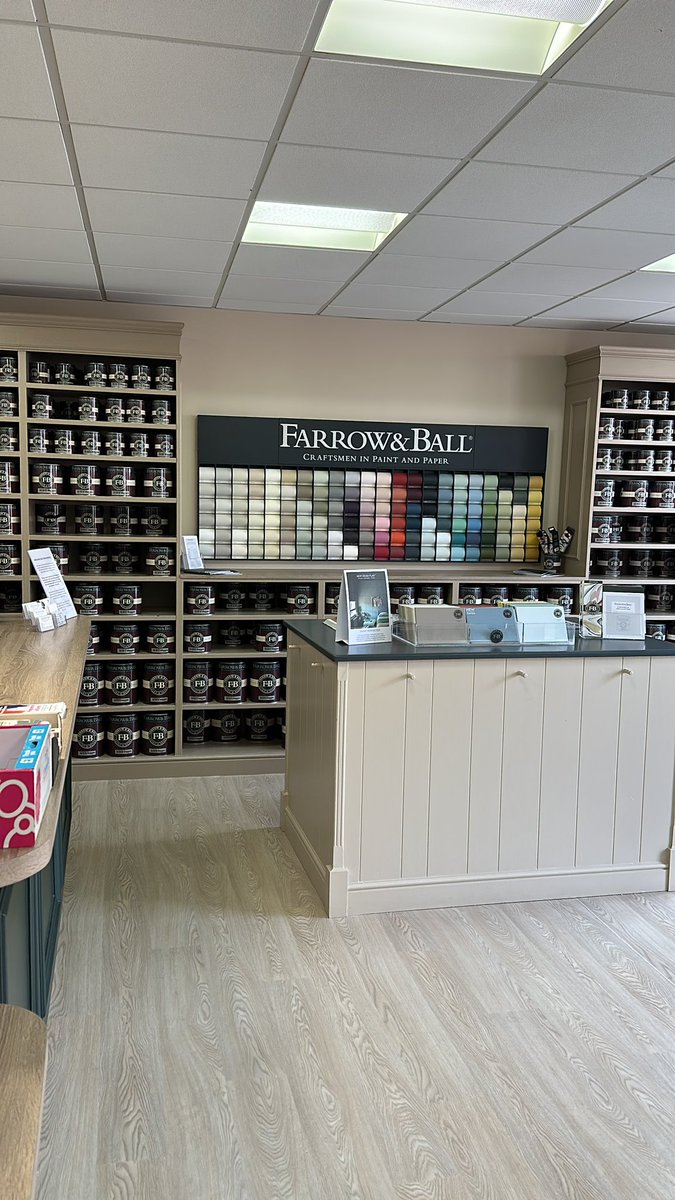Good morning, we’re open all day today for all your painting needs, product and colour advice for your home. Top quality #paint and #wallpapers from top brands! Huge stocks of #farrowandball #ashby #ashbydelazouch #burton #loughborough #marketbosworth #swadlincote #designerpaint