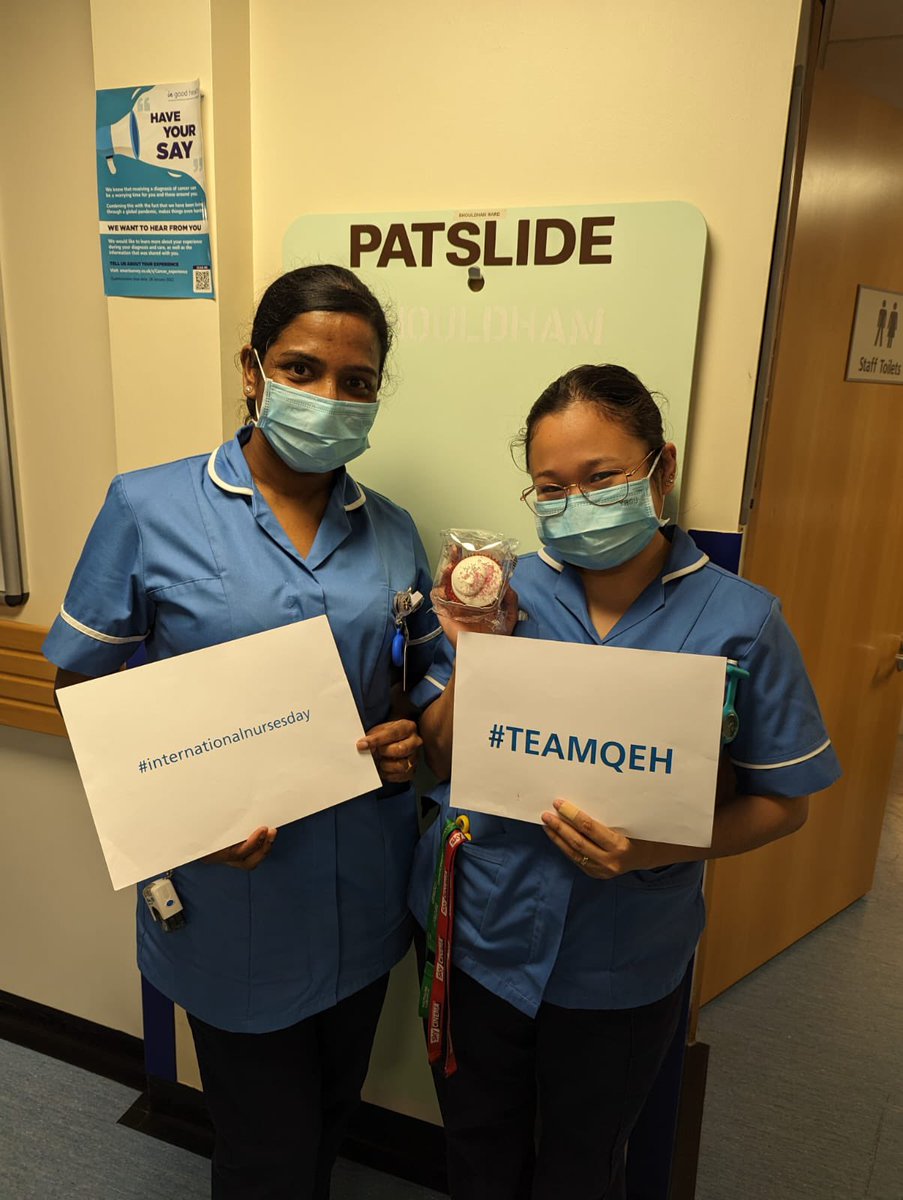 Some more pictures from yesterday celebrating international nurses day across the trust